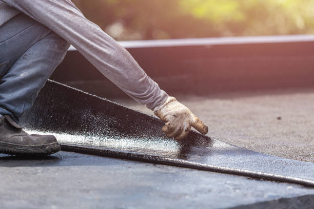 Professional Crawl Space Encapsulation technician working in Lincoln, MT